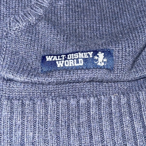 Disney World WDW Parks Full Zip Minnie Sweater Elbow Patches - size XL.    M - Picture 5 of 8